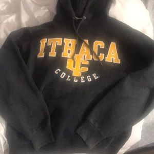 College sweatshirt